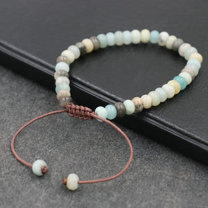 Bracelet en Amazonite - Paix & Harmonie