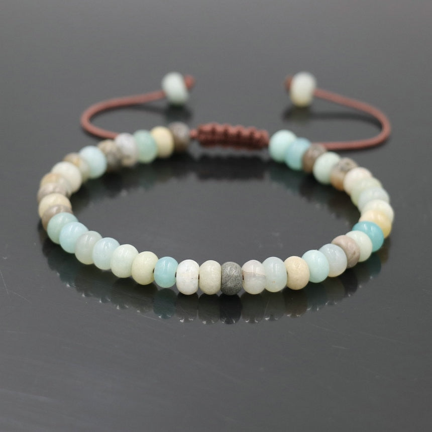 Bracelet en Amazonite - Paix & Harmonie