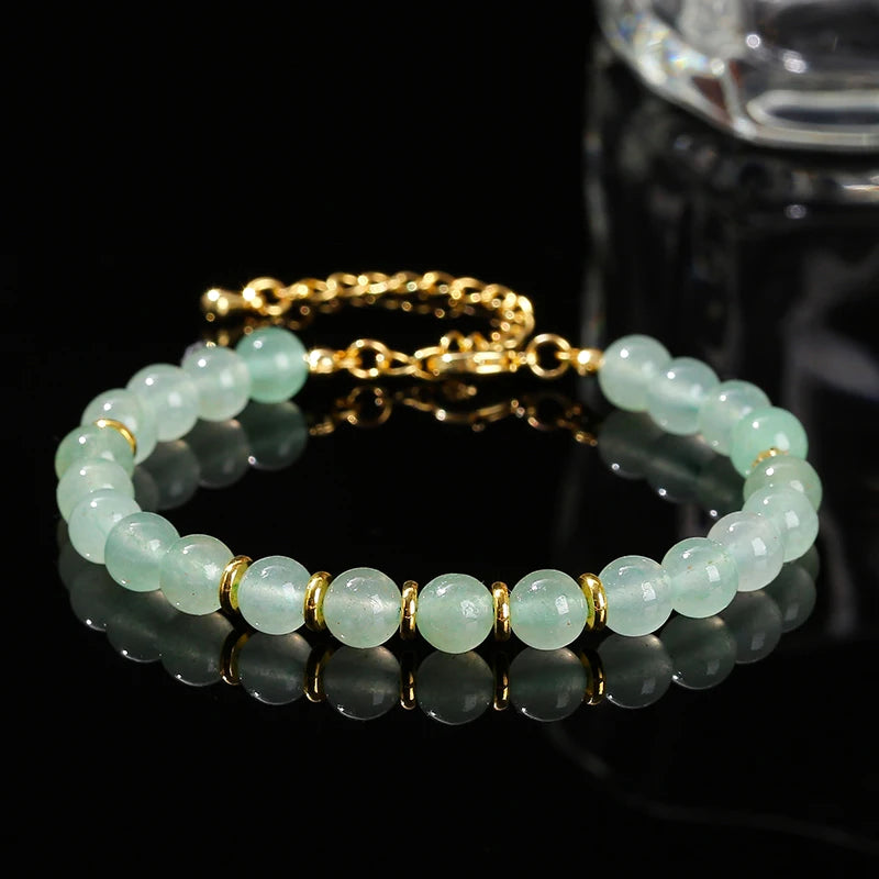 Bracelet en Aventurine - Chance & Coïncidences