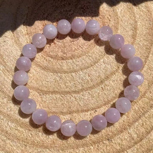 Bracelet en Kunzite - Guérison Émotionnelle