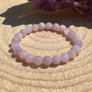 Bracelet en Kunzite - Guérison Émotionnelle