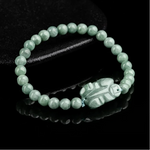 Bracelet 'Pixiu' en Jade de Birmanie - Abondance